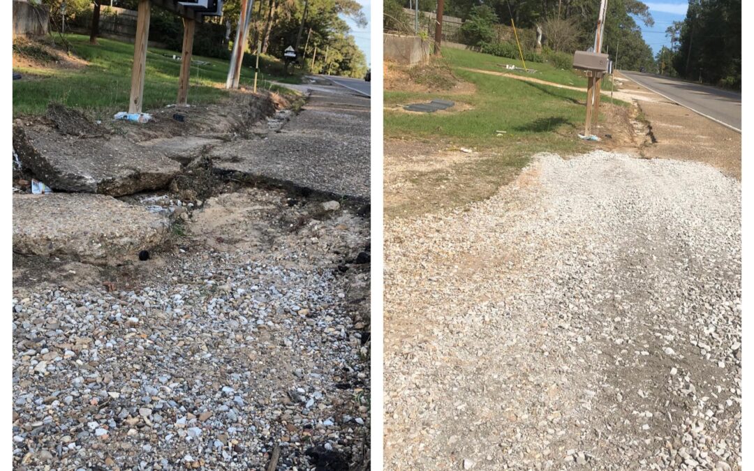 Concrete Removal and Rock Fill